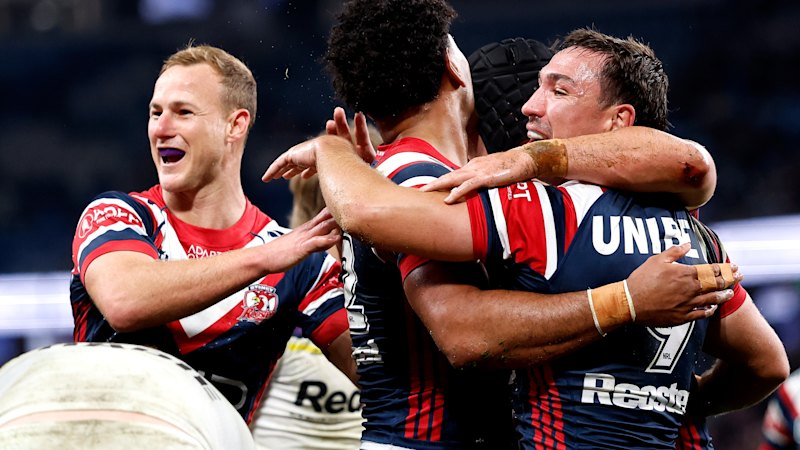 NRL LIVE updates: Roosters take early lead against injury-hit Storm