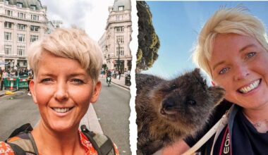 British expat Annie Symonds moved back to the UK after seven years in Sydney, only to return six months later