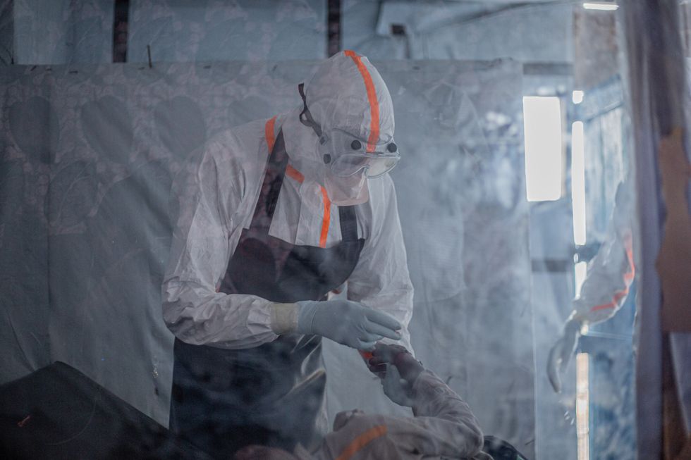 Ebola healthcare worker