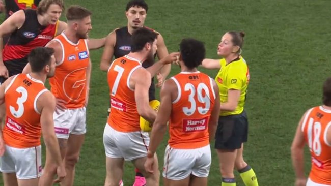 Lachie Ash has copped a heavy fine for this incident. 