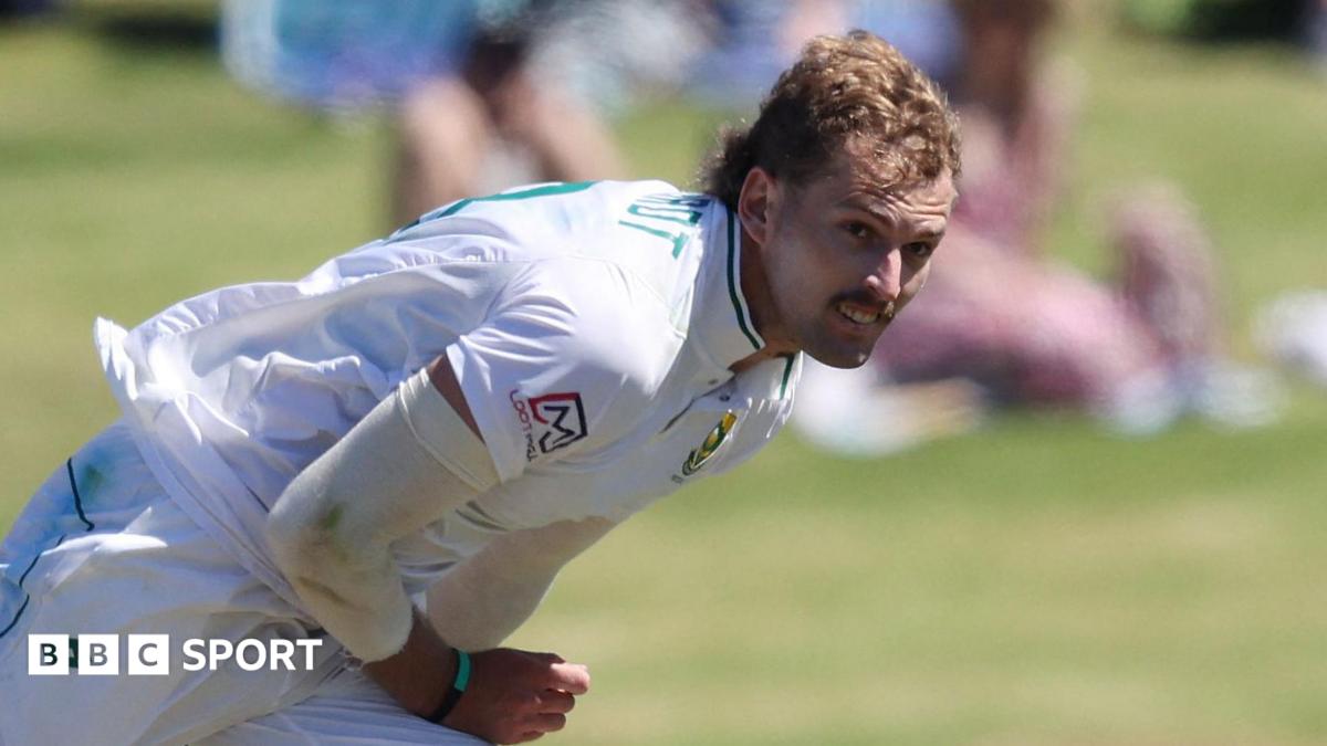 Ruan de Swardt in action for South Africa