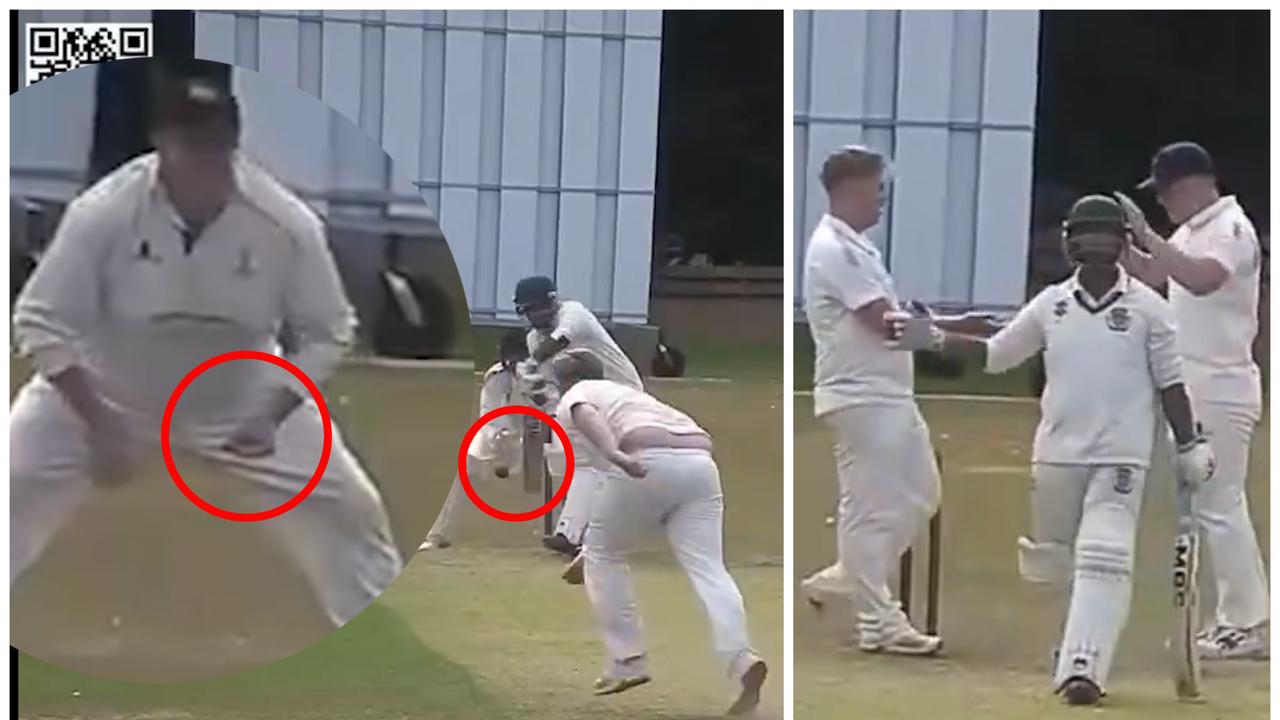 Cricket news 2026: Saltburn Cricket Club slip fielder clicking his fingers sparks social media outrage over cheating incident