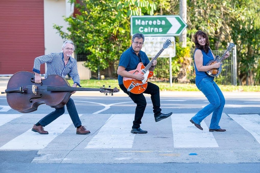 Musicians with instruments
