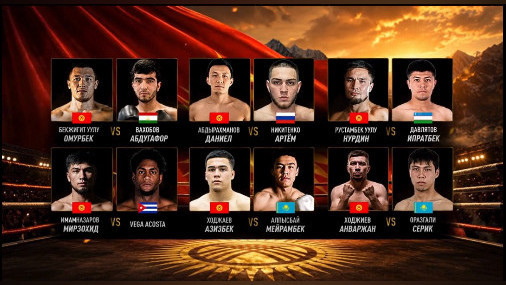 International boxing night in Bishkek to feature stars from seven countries
