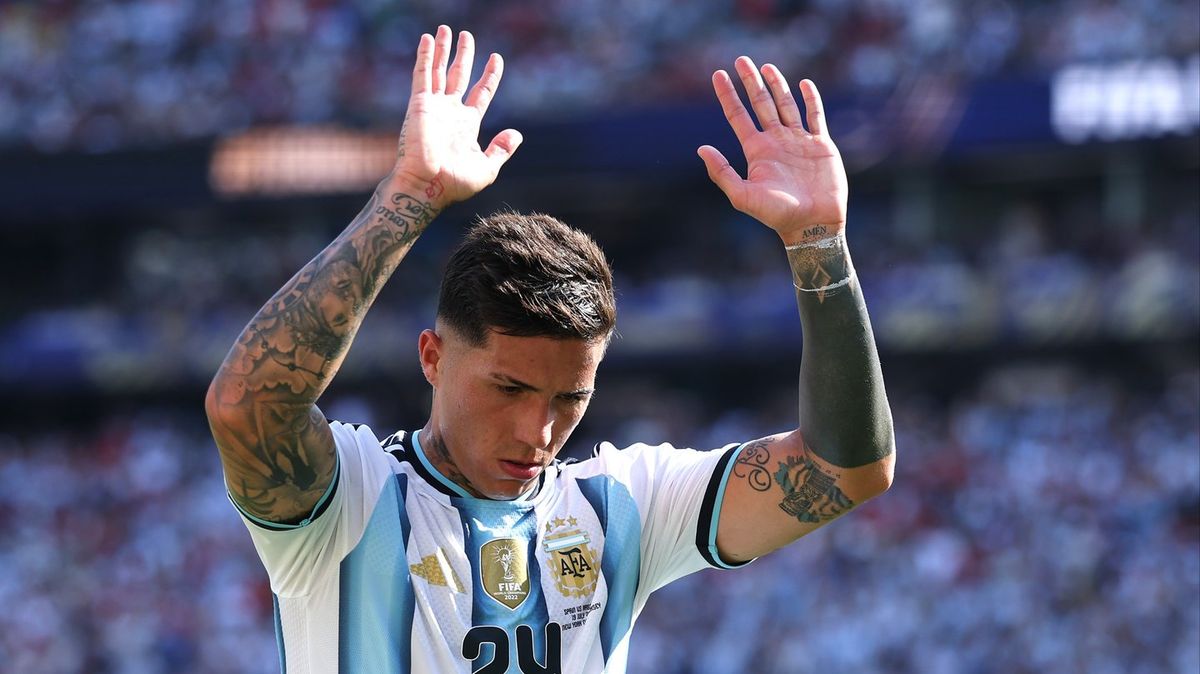 Enzo Fernandez breaks silence after brutal criticism over World Cup antics