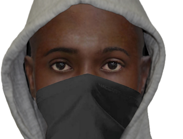 Detectives have released a facial composite of a man they wish to speak to in relation to the incident.