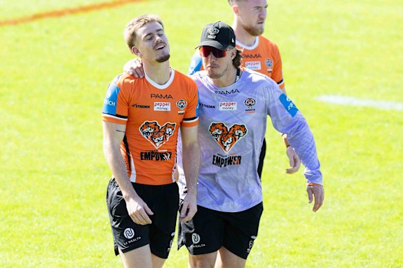 Lachie Galvin had his issues with Marshall during his time at the Tigers.