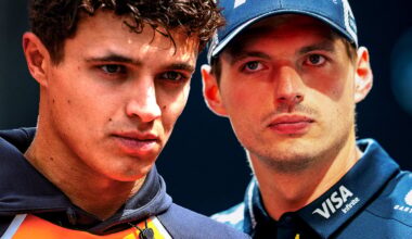 Lando Norris and Max Verstappen