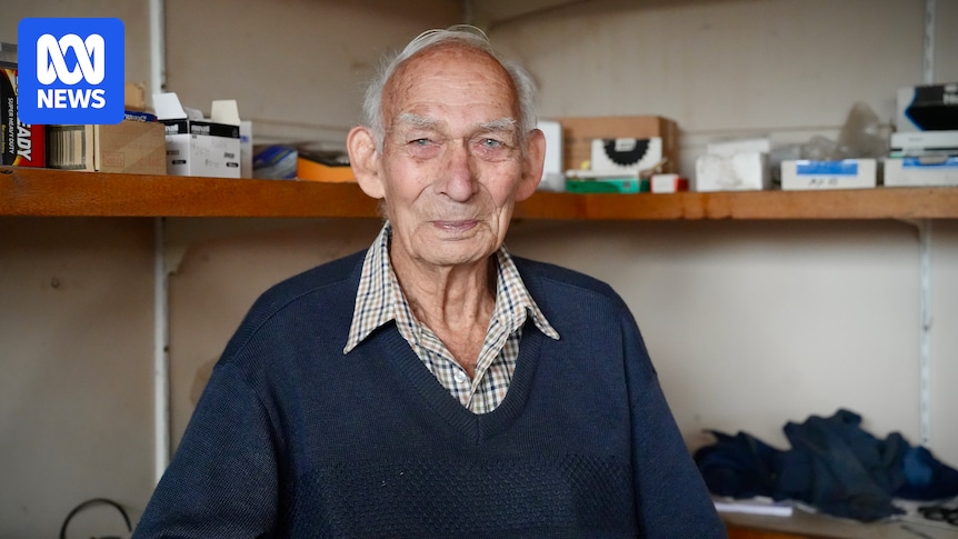 99-year-old Victorian mechanic Ray Gloster might be on the verge of a world record