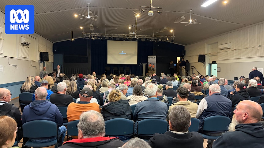 Firmus meets with community over plans to build 'AI factory' at Tailem Bend