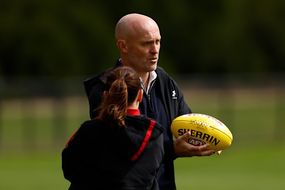 Essendon’s football boss Daniel McPherson will leave the club at the end of the season.