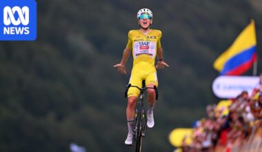 Tadej Pogačar claims another Tour de France stage as history beckons for Slovenian