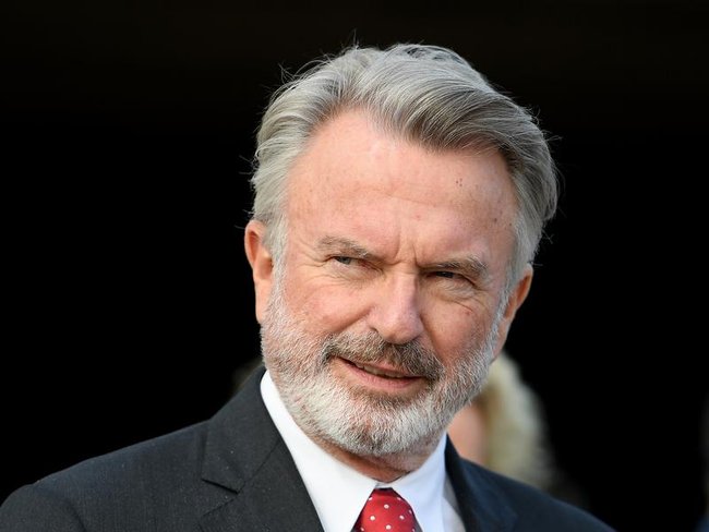 Sam Neill died from pneumonia.(Dan Himbrechts/AAP PHOTOS)