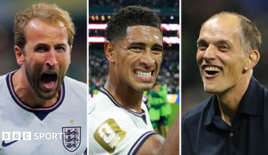 World Cup 2026: England to play Norway in last eight after beating Mexico