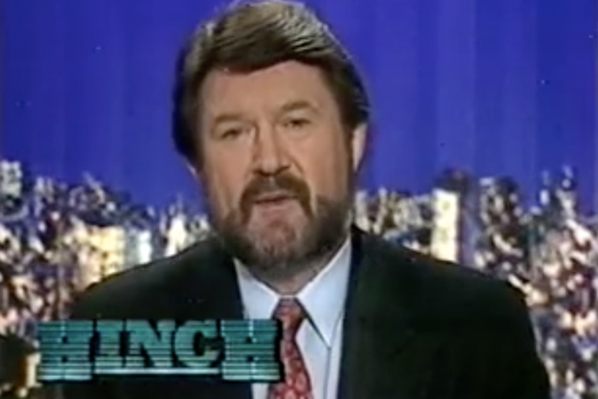 Derryn Hinch on the TV show 'Hinch'