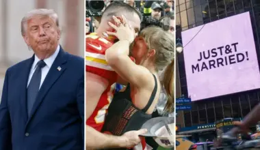 Donald Trump rips into Taylor Swift and Travis Kelce on their wedding day with new post