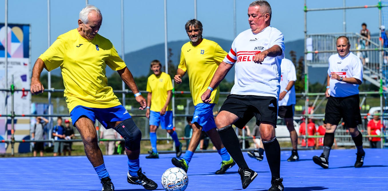 Why walking football offers older people a different story about ageing