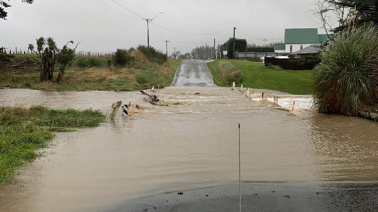 Flooding in South Marlborough.