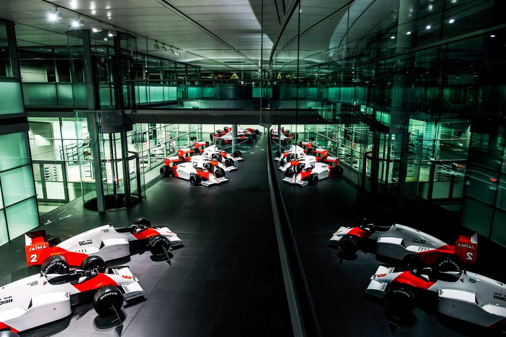McLaren’s history is there 
to inspire but not linger over – Stella’s focus is solely on the present and future of the team 