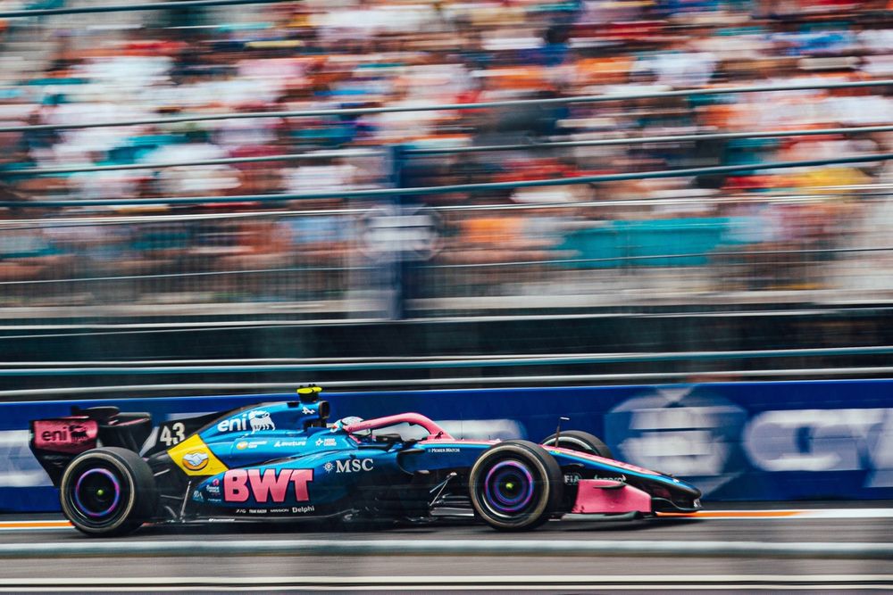 Colapinto has gathered a decent collection of points in 2026, including for his seventh-place finish in Miami