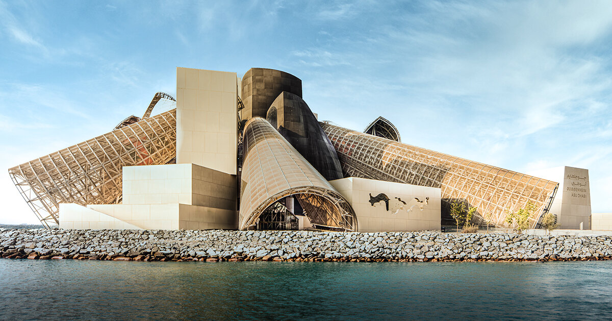 frank gehry's guggenheim abu dhabi to open december 2026 on saadiyat island