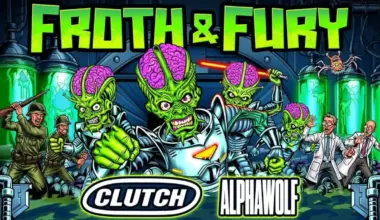 Clutch, Alpha Wolf, Paleface Swiss, Carpenter Brut, Etc. Booked For 2027 'Froth & Fury' Festival