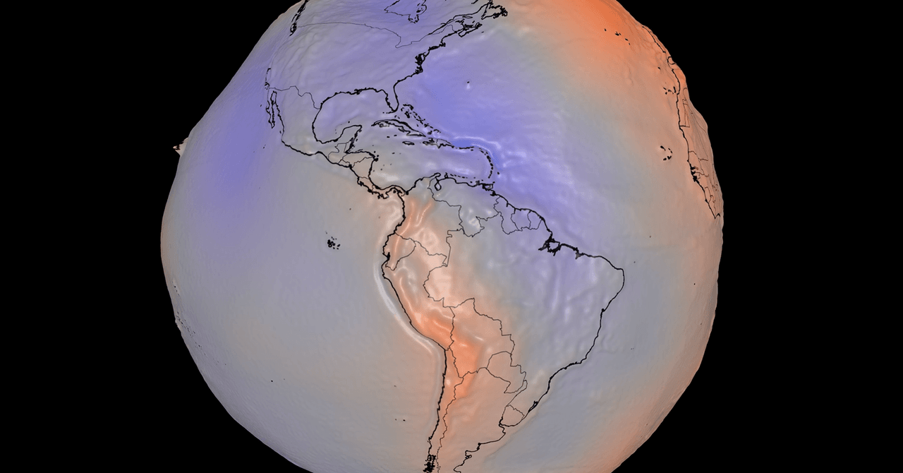 NASA’s New 3D Model Shows the Earth Is a Lumpy Mess