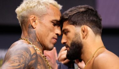 Arman Tsarukyan Vs. Charles Oliveira 2 Tops UFC 331
