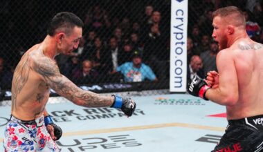 Max Holloway responds to Justin Gaethje’s comments about potential rematch after beating Ilia Topuria at UFC White House