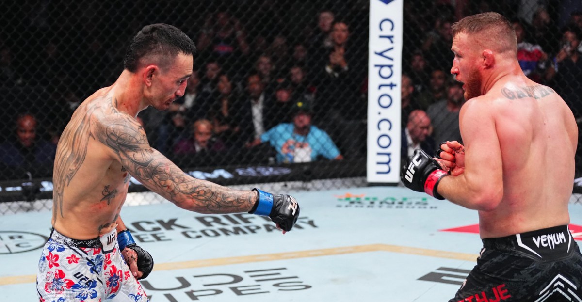Max Holloway responds to Justin Gaethje’s comments about potential rematch after beating Ilia Topuria at UFC White House