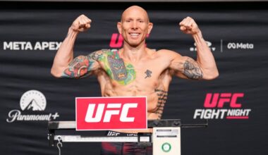 Josh Emmett eyes return to UFC lightweight division for next fight