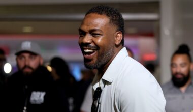 Jon Jones explains viral ‘GOAT’ reaction to Alex Pereira’s UFC White House loss