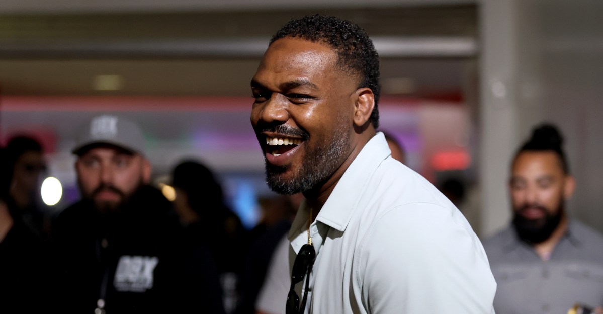 Jon Jones explains viral ‘GOAT’ reaction to Alex Pereira’s UFC White House loss