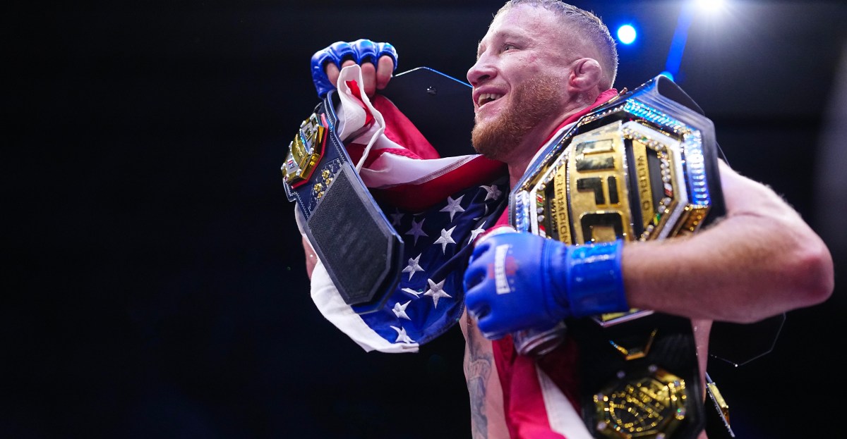 Justin Gaethje believed UFC undisputed title win was possible despite past results: ‘I never really lost hope’