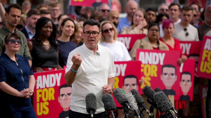 Andy Burnham: Britain hopes this former mayor will save its economy