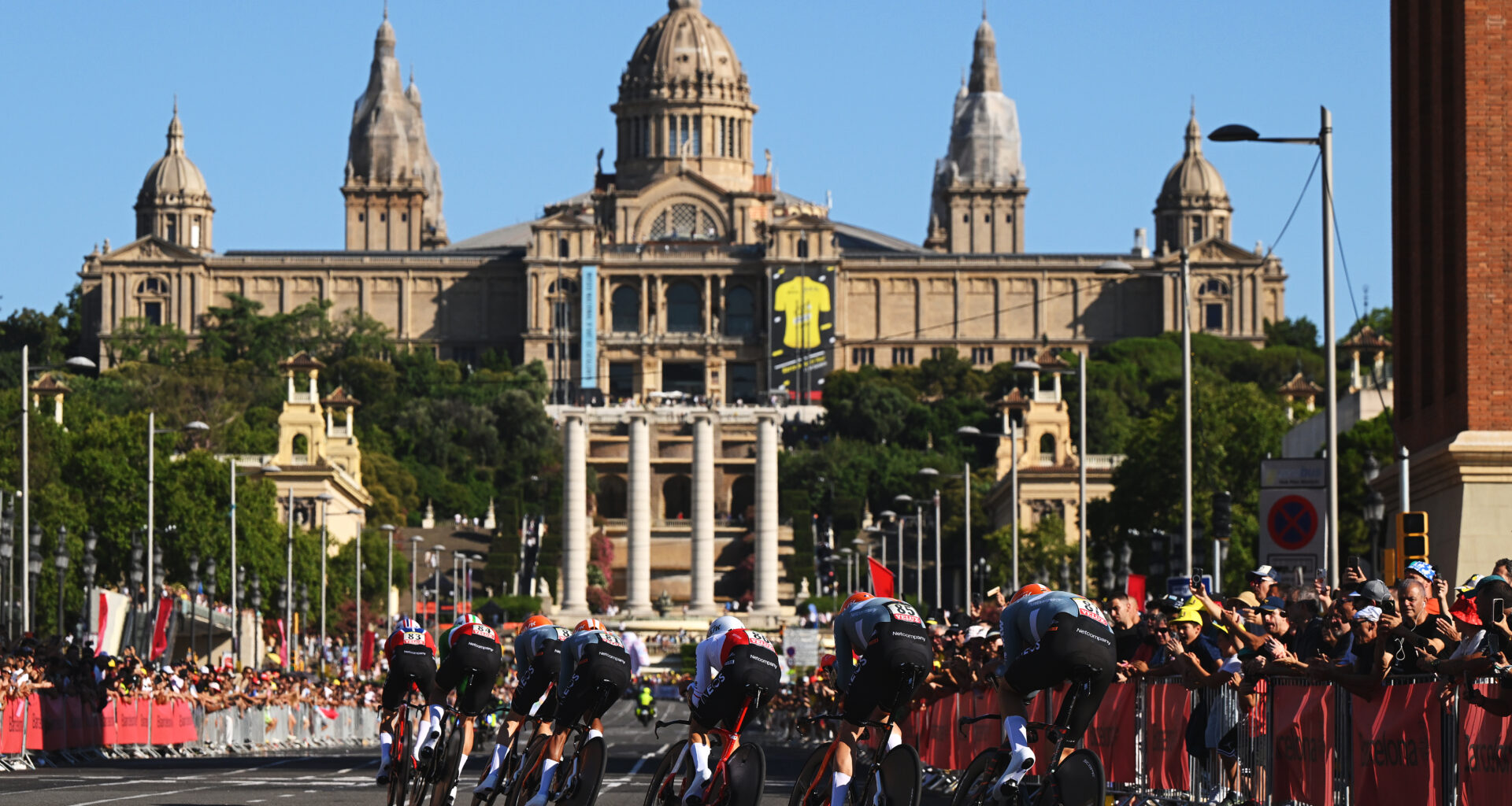 Netcompany INEOS secure second place in Tour de France team time trial