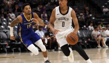 Mikel Brown Jr. flashes, Nets fly past Warriors in Cali Classic Finale
