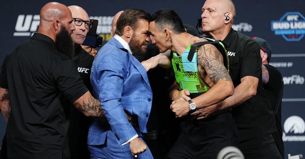 What time will Conor McGregor fight tonight at UFC 329?