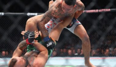 Max Holloway reveals what Conor McGregor said to him after injuring knee at UFC 329
