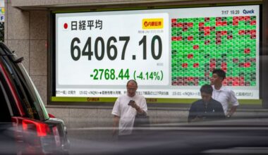 Nasdaq drops 1% after China’s latest AI breakthrough rattles tech stocks