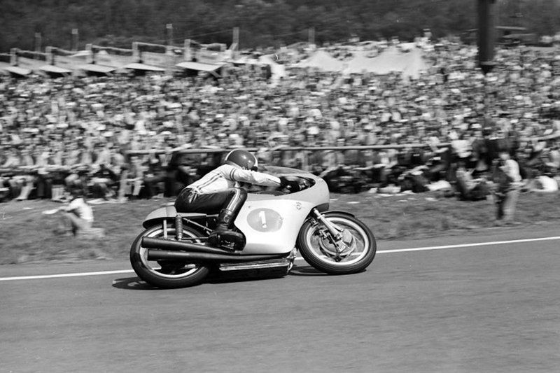 Giacomo Agostini, MV Agusta, at Nordschleife in 1972.