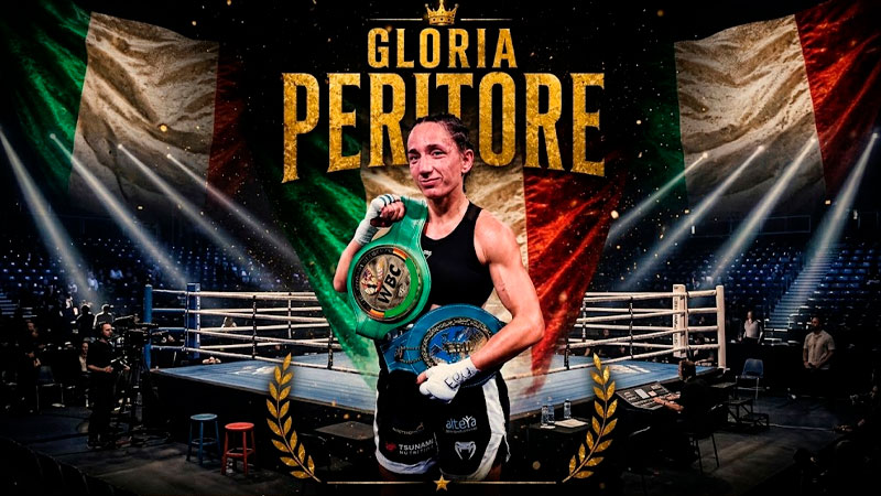 Gloria Peritore: The European Champion Who Conquered Violence and Inspires the World Hand in Hand with the WBC