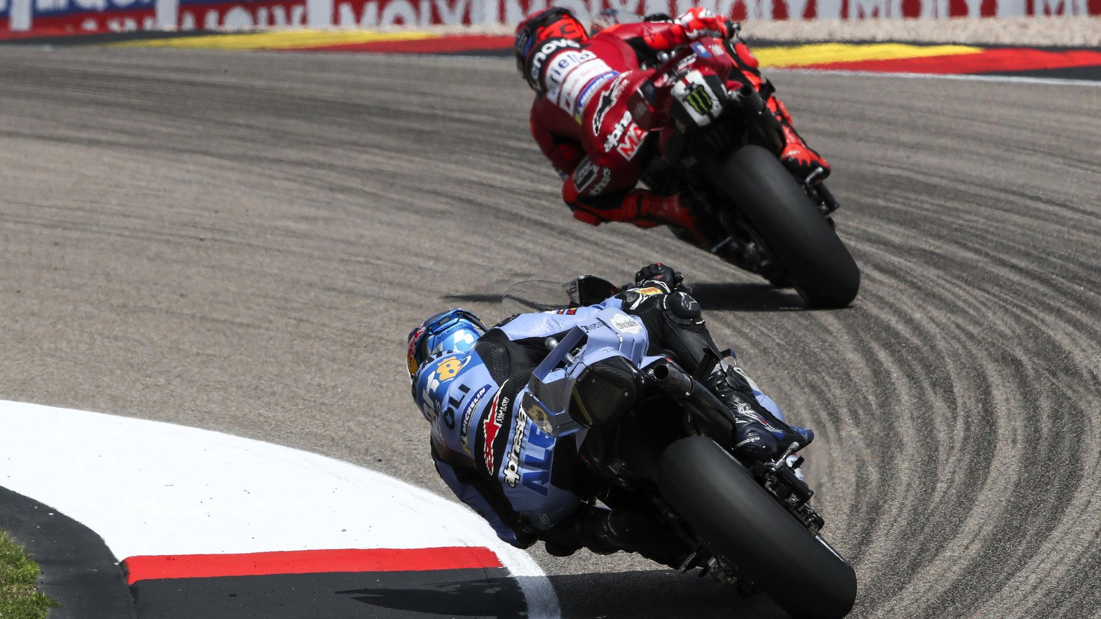 Marc Marquez, Alex Marquez, 2026 Sachsenring MotoGP Sprint.