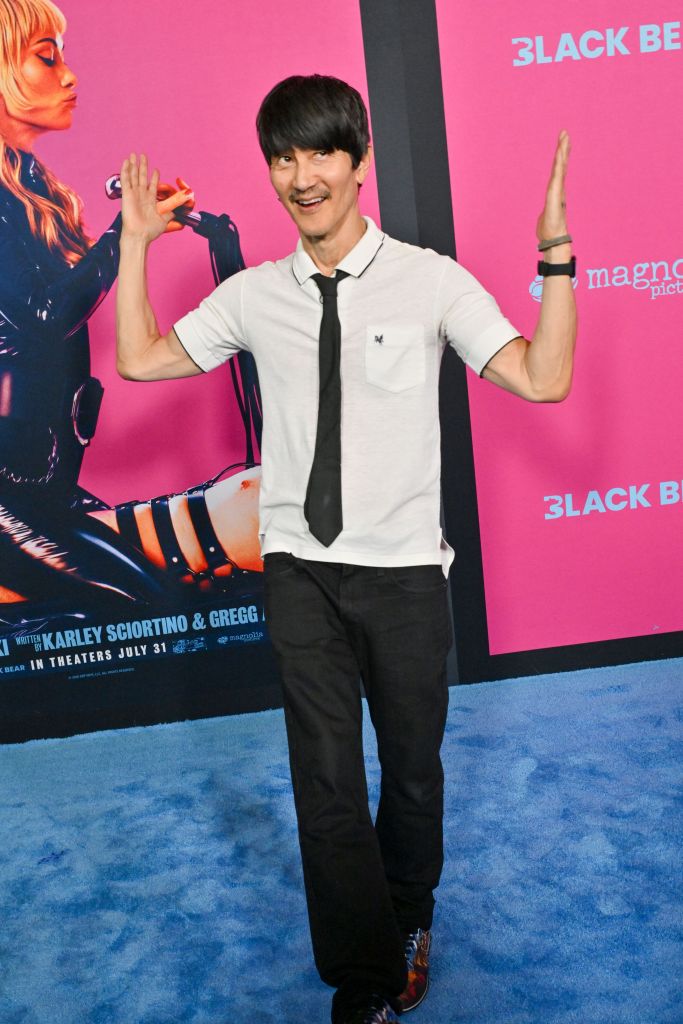 Gregg Araki at the premiere of "I Want Your Sex"