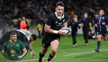 Springboks v All Blacks combined XV: Ardie Savea joins South African duo while 'world-beating' fly-half leapfrogs the competition