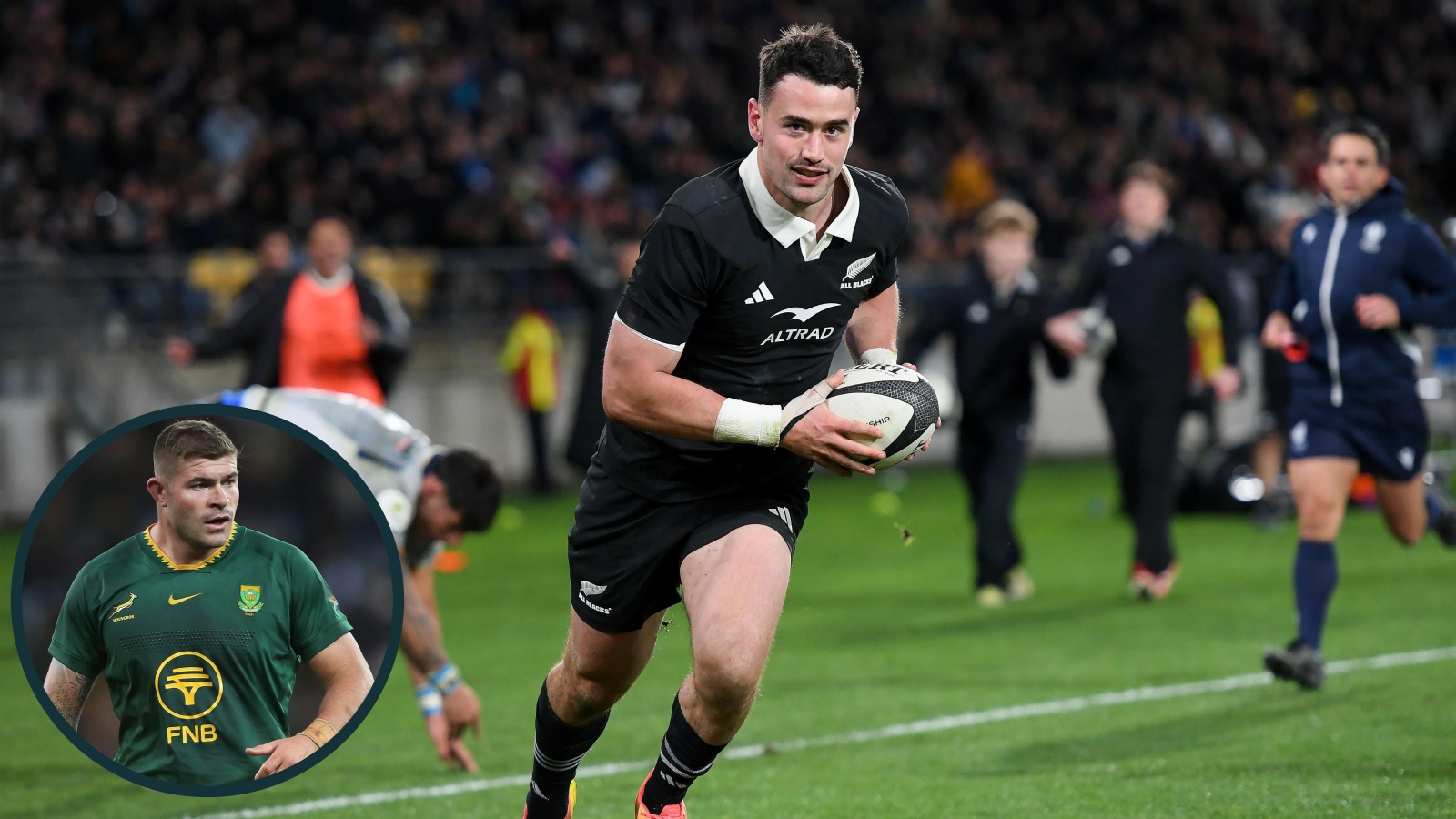 Springboks v All Blacks combined XV: Ardie Savea joins South African duo while 'world-beating' fly-half leapfrogs the competition