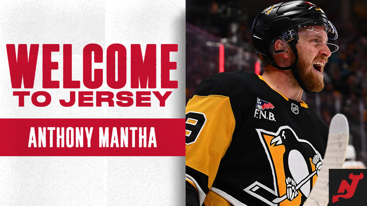 Mantha Joins Devils on 2-Year Contract | RELEASE