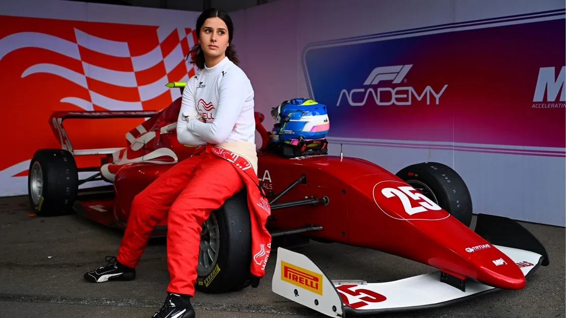 Joanne Ciconte is in the fast lane to achieving her F1 dream!