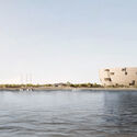 Lusail Museum, view from Lusail Marina looking towards Al Maha Island, 2026. Render. Image Courtesy of Herzog & de Meuron Herzog & de Meuron Unveils New Images of Lusail Museum on Qatar's Al Maha Island - Image 3 of 7
