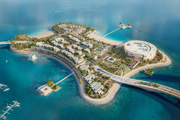 Herzog & de Meuron Unveils New Images of Lusail Museum on Qatar's Al Maha Island - Image 1 of 7